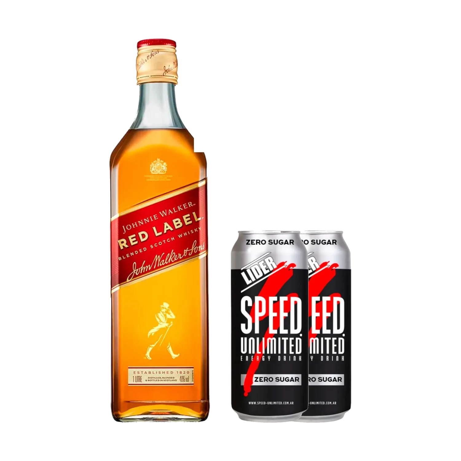 Combo Johnnie Walker Red + Speed